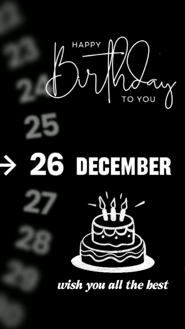 HBD 26 ARALIK 