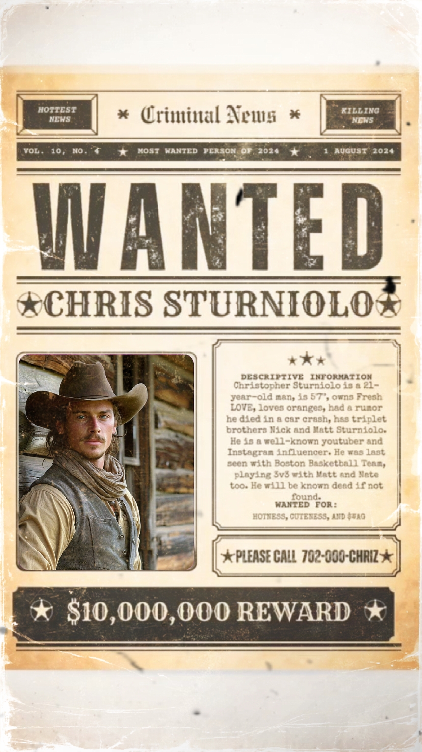 WANTED POSTER 