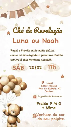 Chá Revelação 