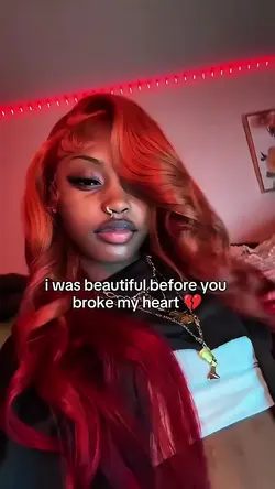 u broke my heart