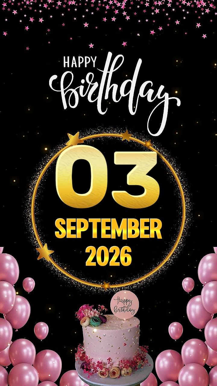 HBD 03 septembre 2026