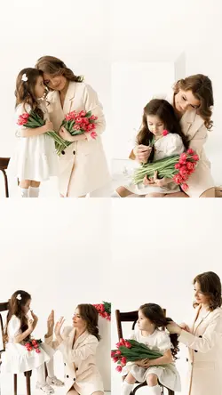 Mom and daughter
