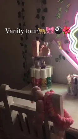 Vanity tour 🐆🎀🎱🌺