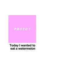 today i wanted to...