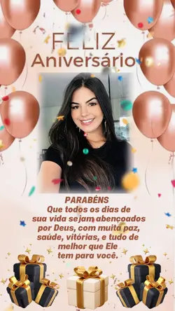 FELIZ ANIVERSÁRIO 
