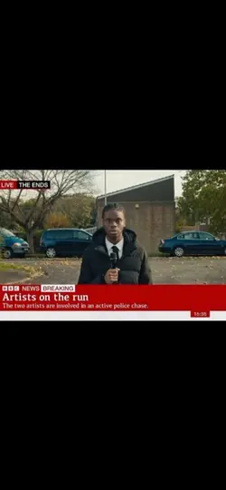 BBC news cops chase