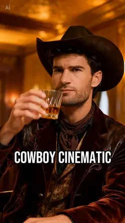 Cowboy cinematic Ai
