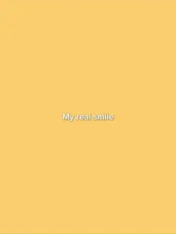 My real smile