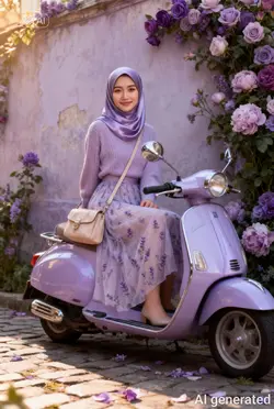 Trend AI vespa lilac