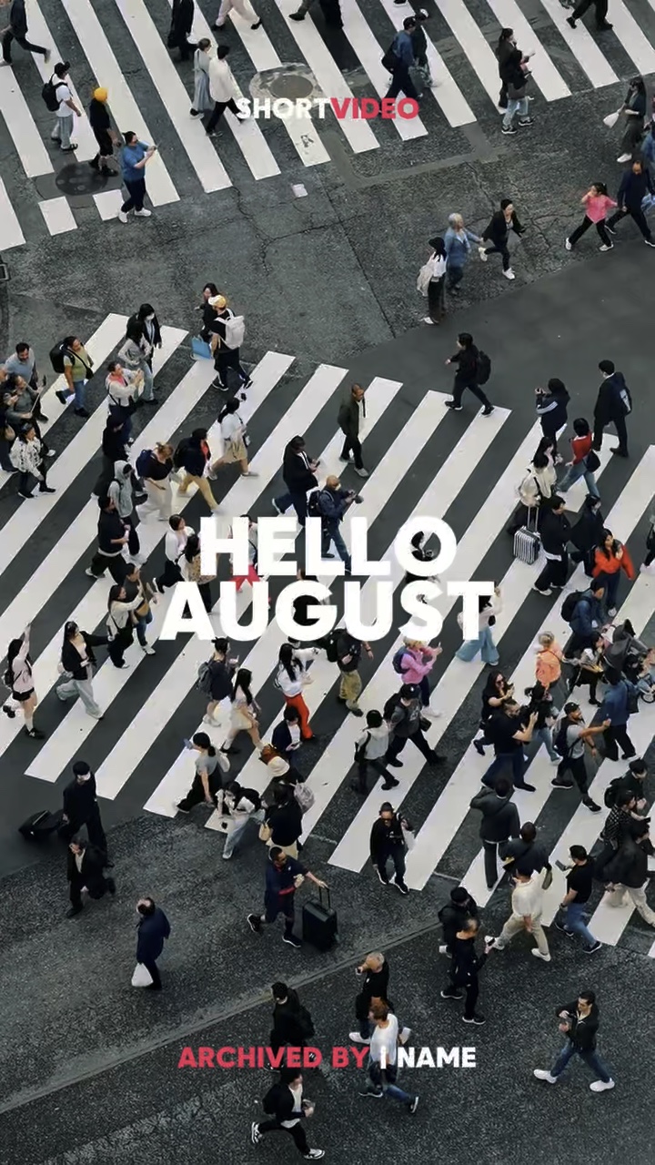 HELLO AUGUST