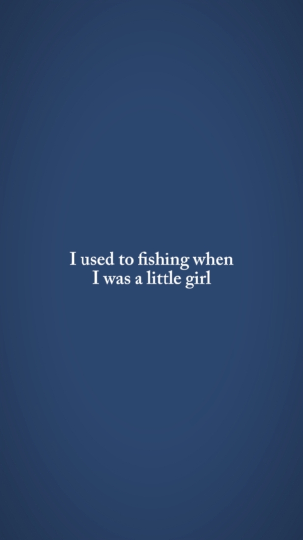 i used to fishing wh