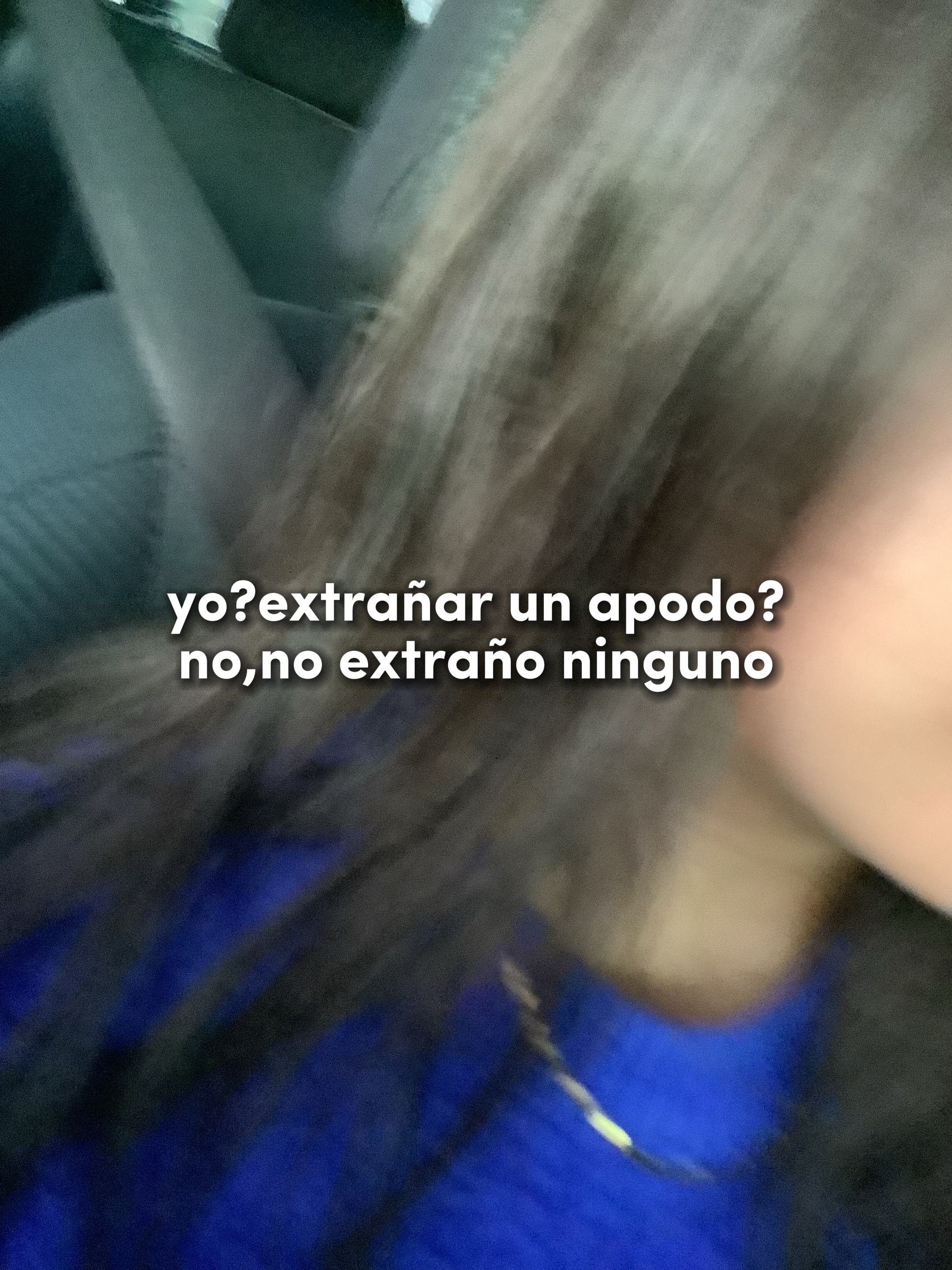 lo extraño mucho..