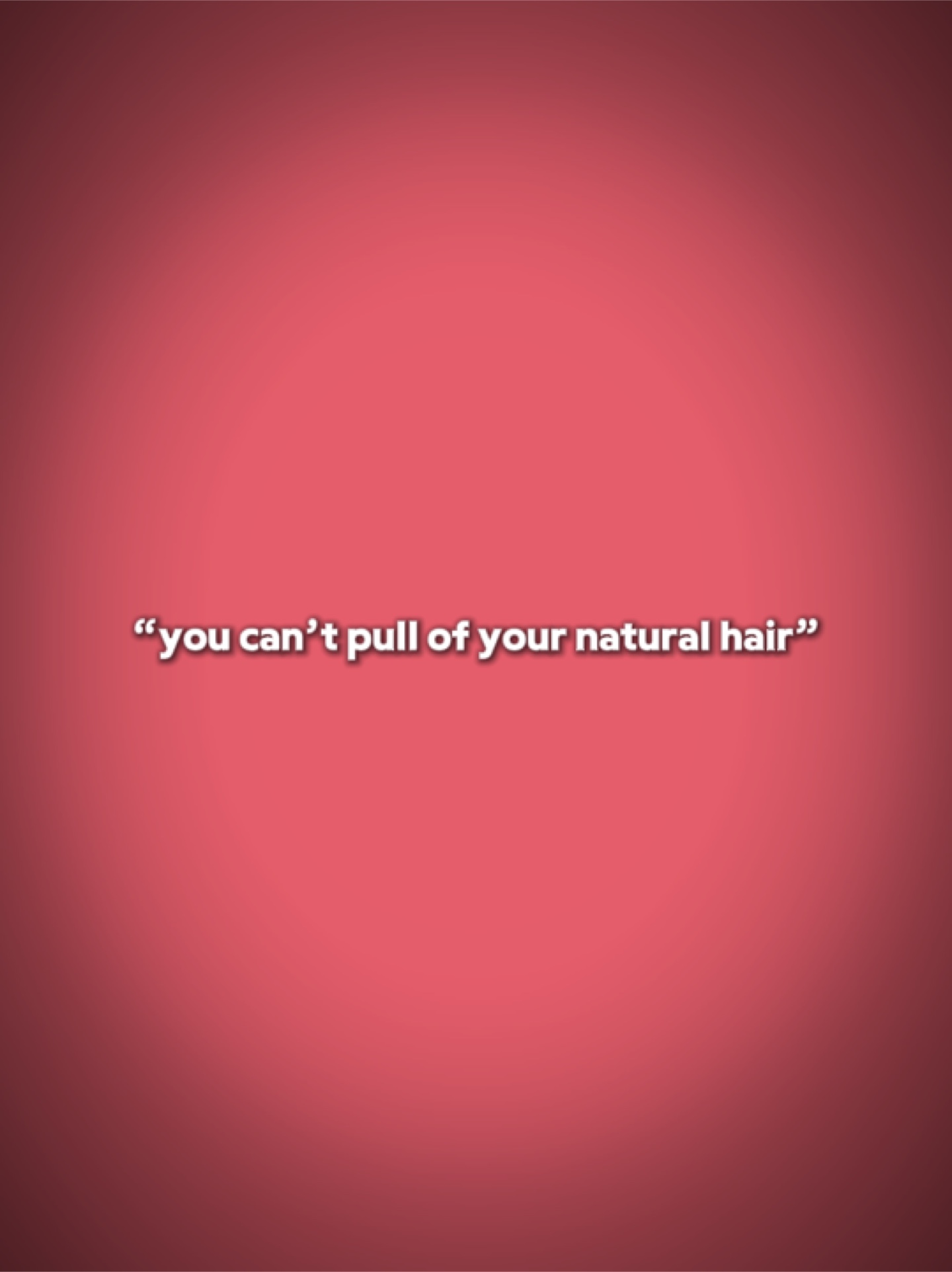 Cheveux naturels