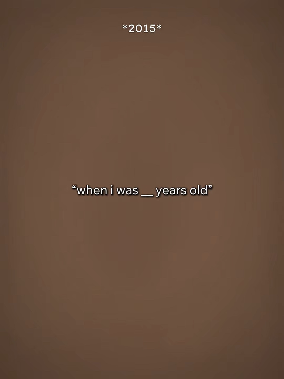 Ich werde also 30 Jahre alt sein