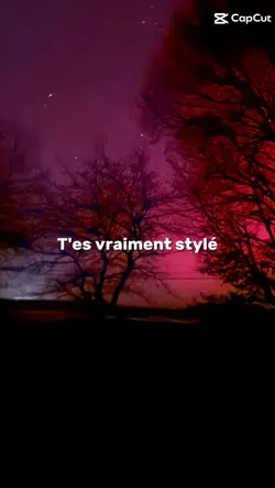 t'es stylé