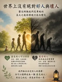 世界上沒有絕對的好人與壞人。