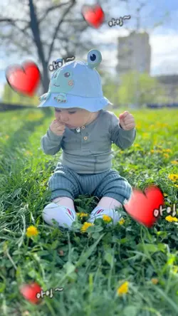 Baby happy