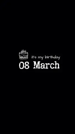 HBD 08 March