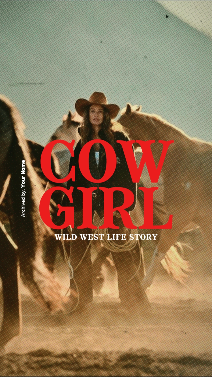 COWGIRL WILD WEST