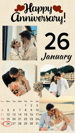Anniversary 26 Jan 