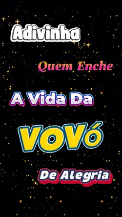 😇Vovó muito feliz🏆