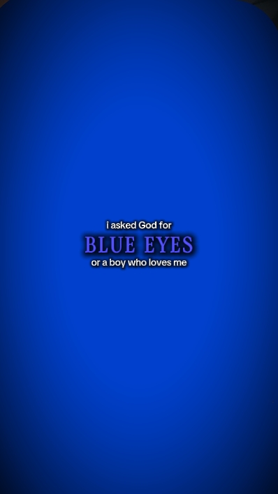 Blaue Augen