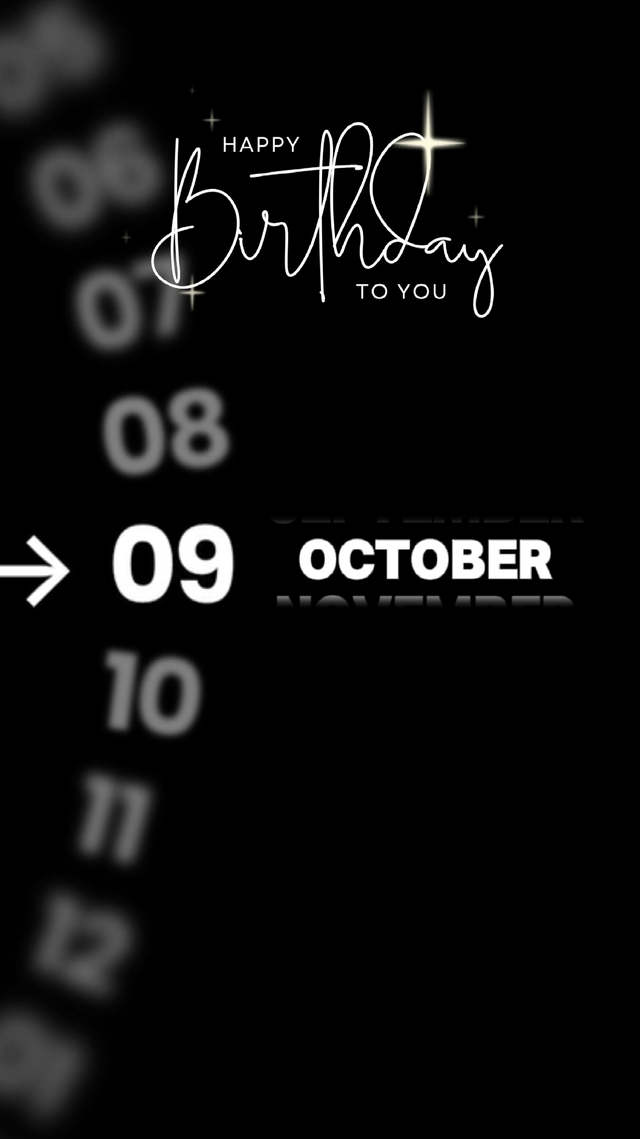 HBD 9 DE OCTUBRE