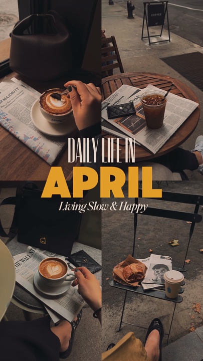 Daily life in april 