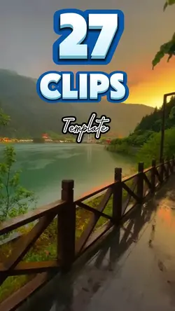 27 clips template