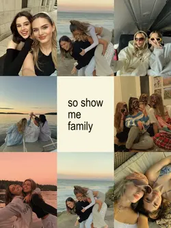 So show me family