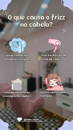 Dicas contra frizz