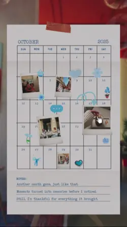 Calendar October Dum