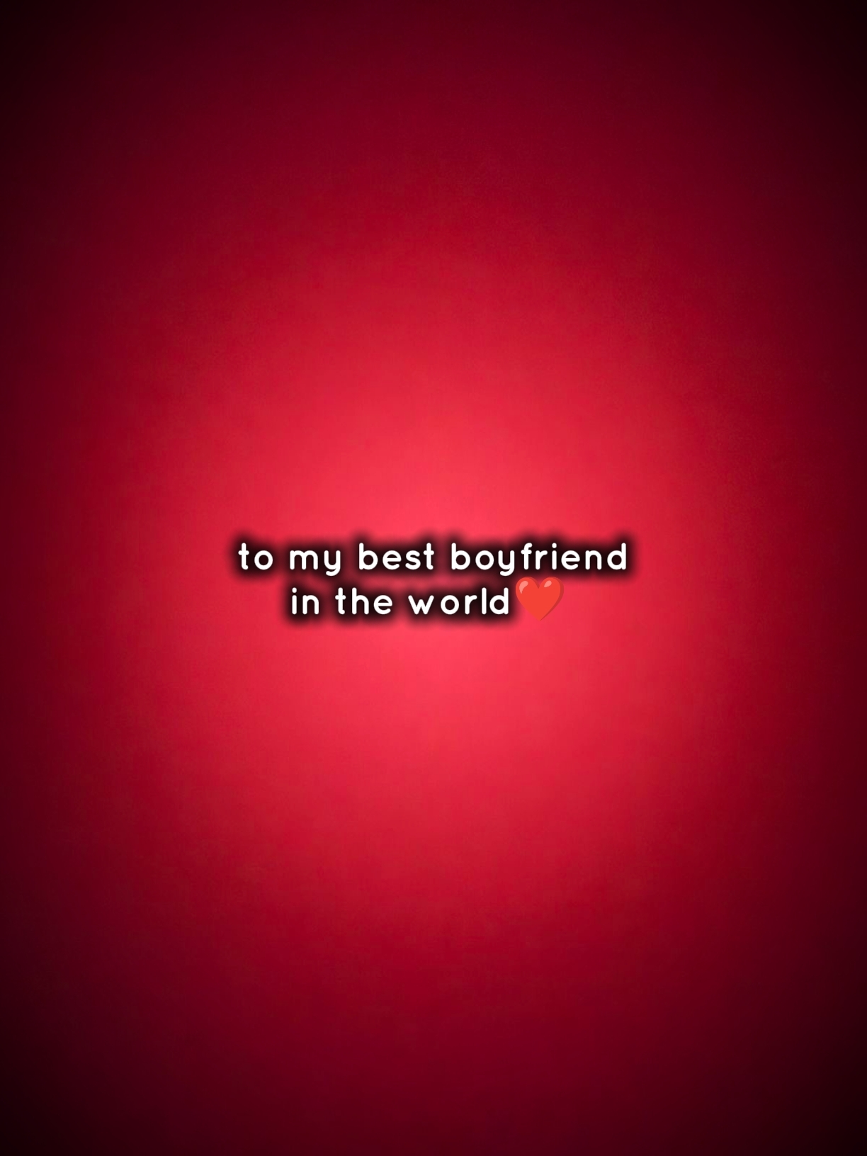 Untuk pacar terbaikku