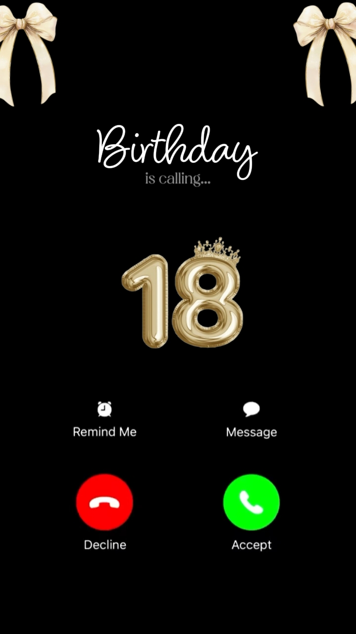 Birthday 18 Year's