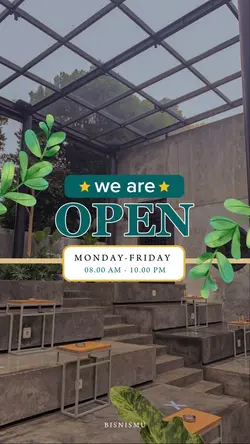Green We Are Open