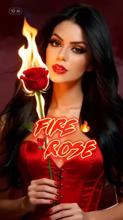 Fire rose