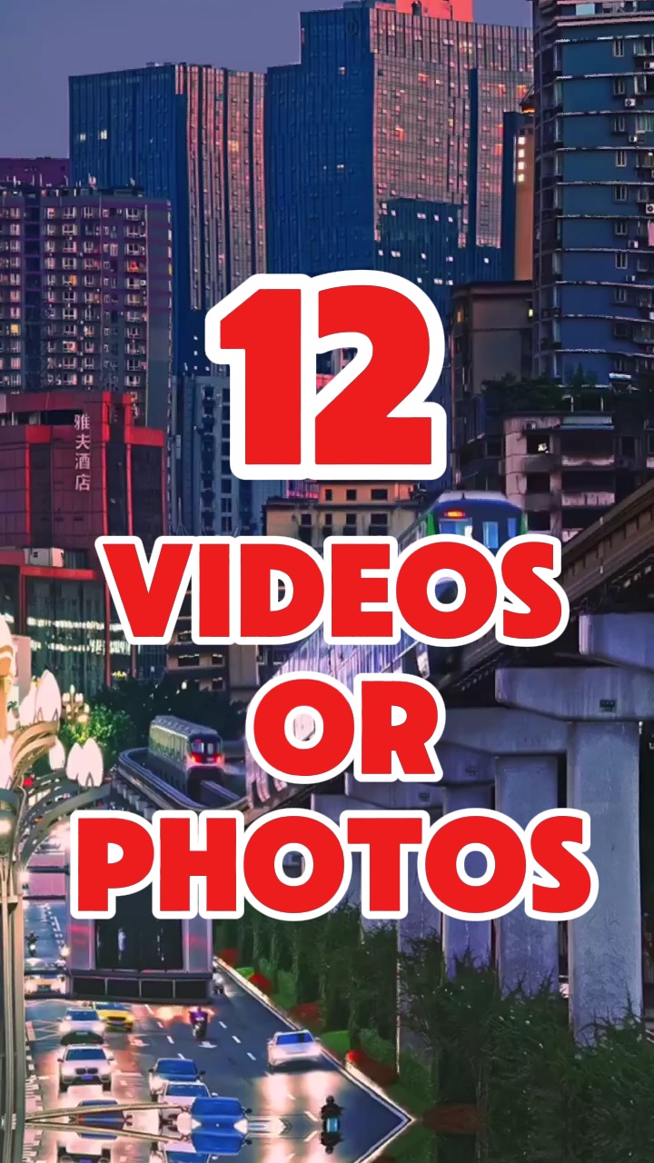12 vídeos ou fotos 