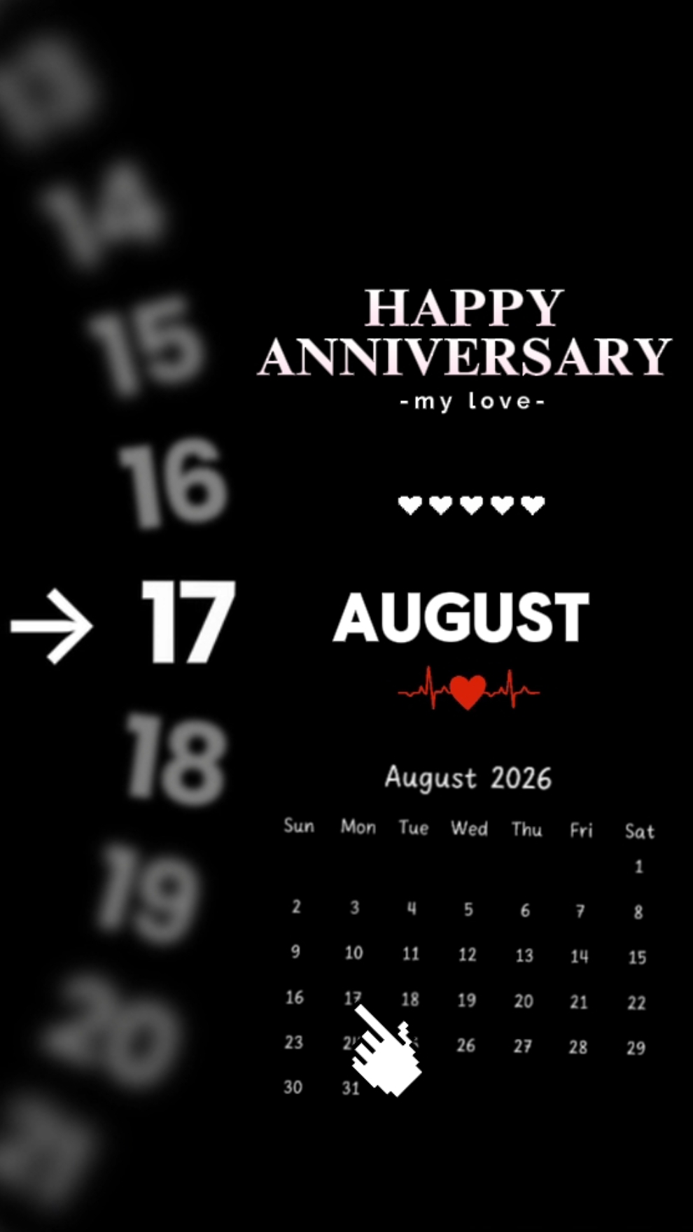 ANNIV 17 AUGUST 2026