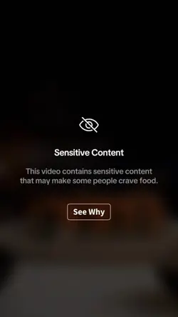 Sensitive content