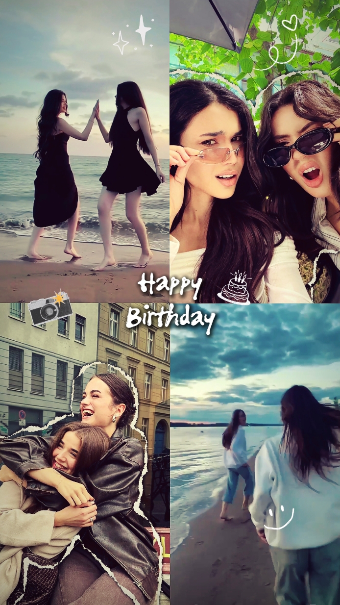 Birthday 4 clips