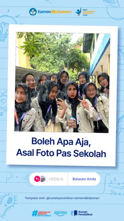 moment sekolah