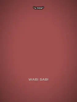 wabi sabi