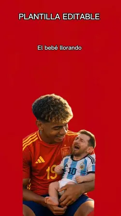 El bebé llorando 