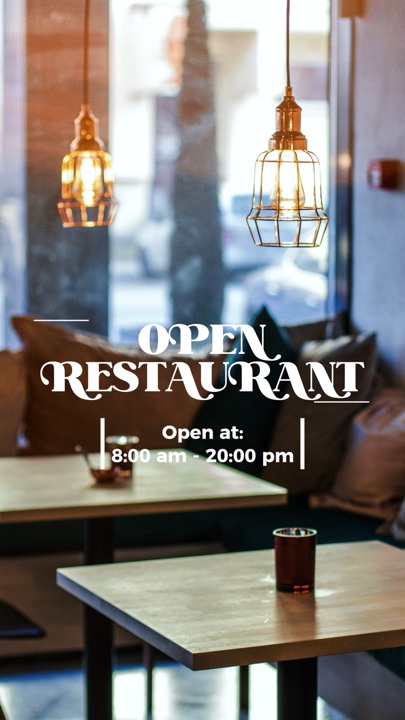 Open Restaurant