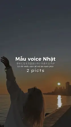 Mẫu voice Nhật