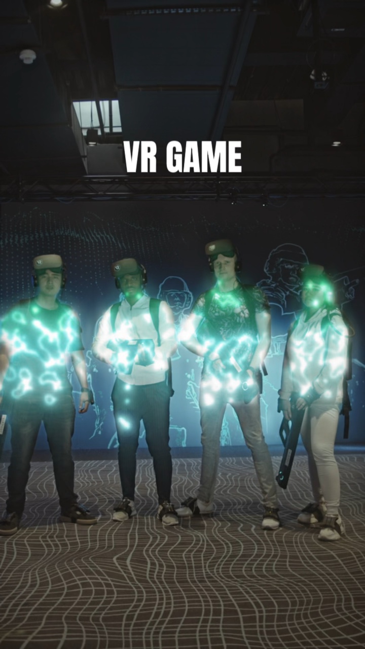VR 게임 제품 디스플레이 스타일화 틱톡 스타일