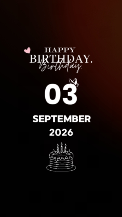 Bday mom 3 September