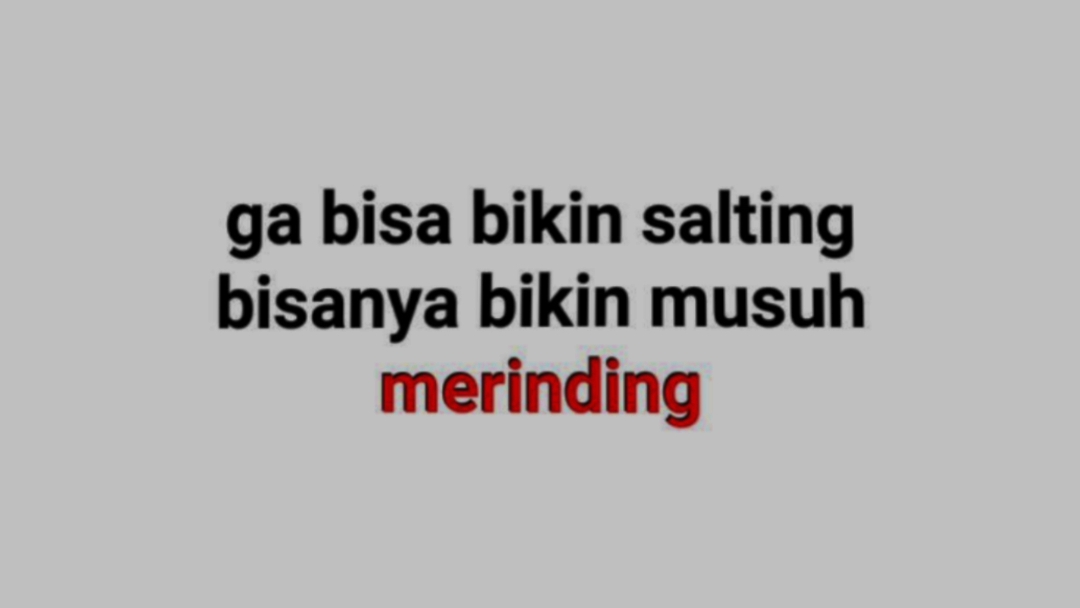 gabisa bikin salting