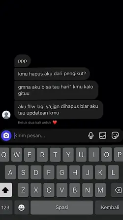 kmu hapus aku dari