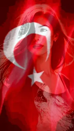Bayrak Şablon